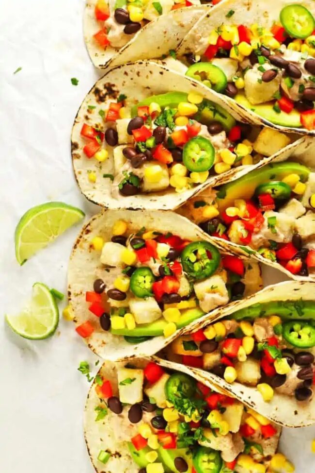 Spicy Tofu Tacos