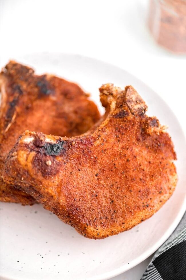 Pecan Smoked Pork Chops