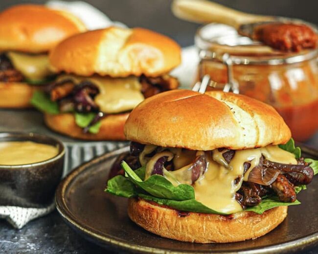 Portobello Mushroom Sandwich