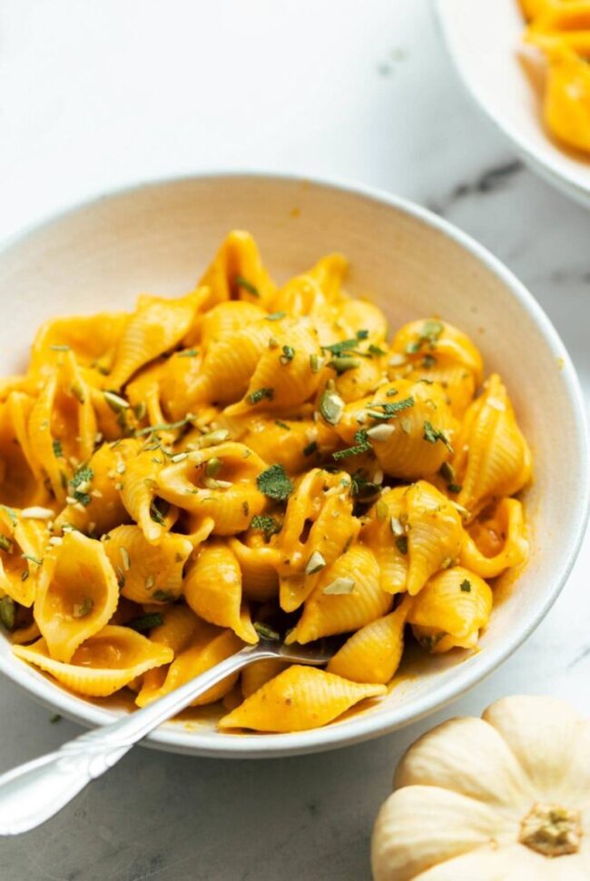 Pumpkin Sage Pasta