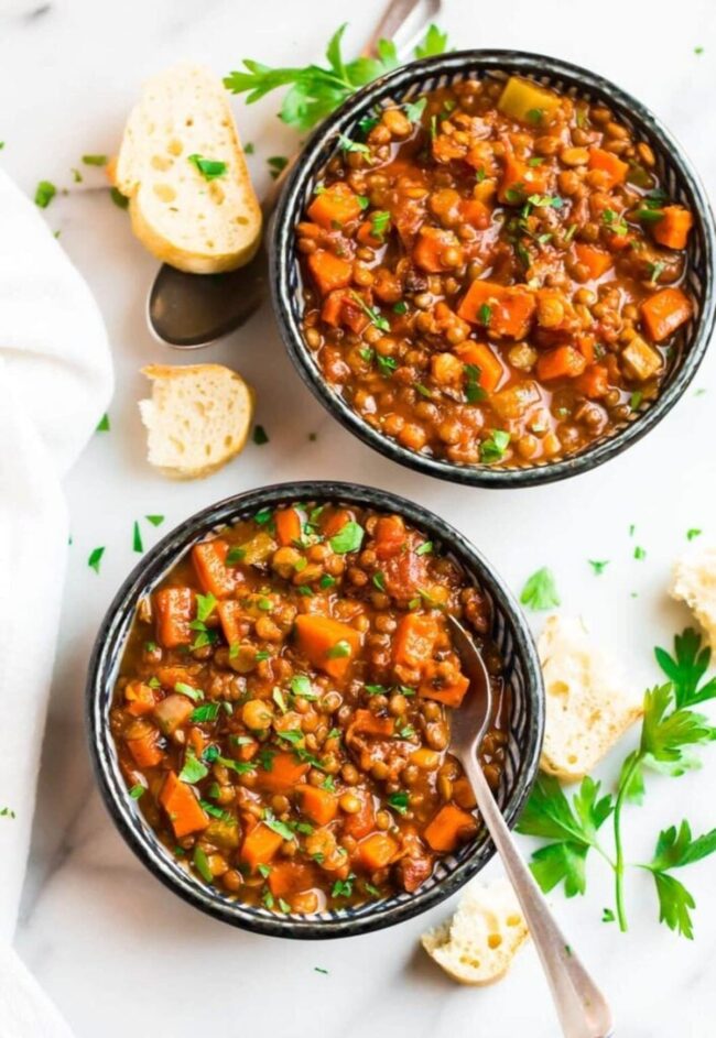 Slow Cooker Lentil Soup