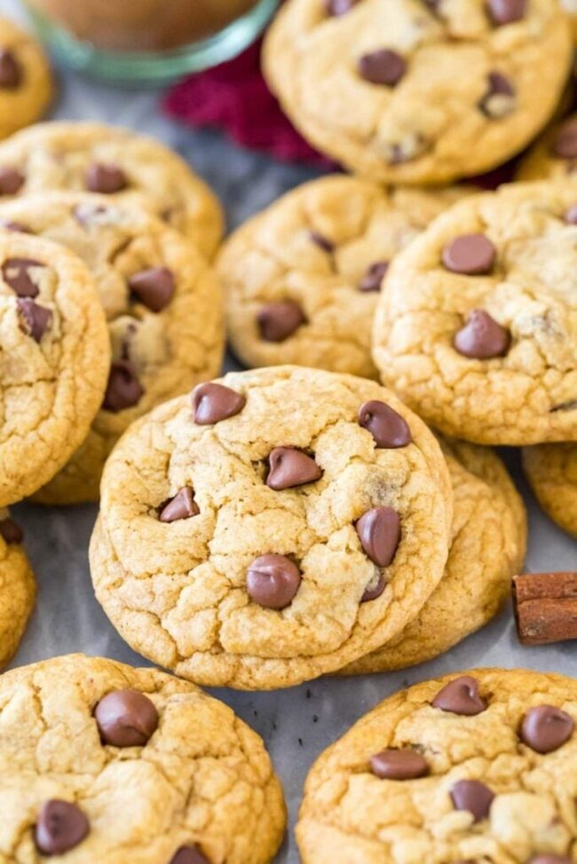 Pumpkin Chocolate Chip Cookies