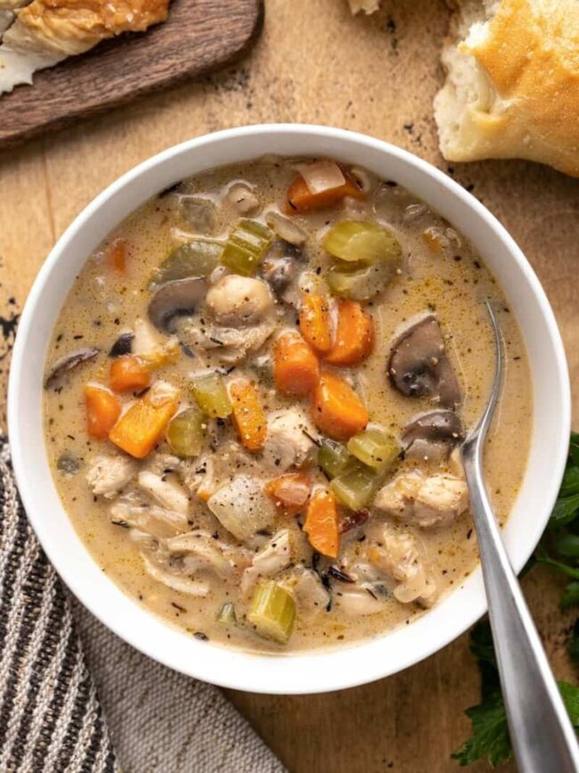Turkey and Wild Rice Soup