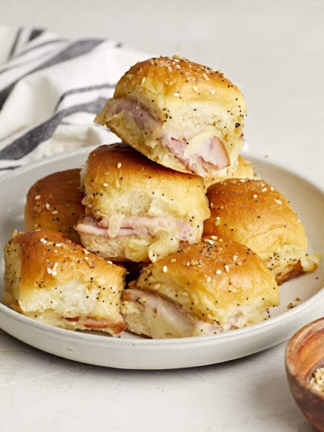 Ham and Swiss Sliders