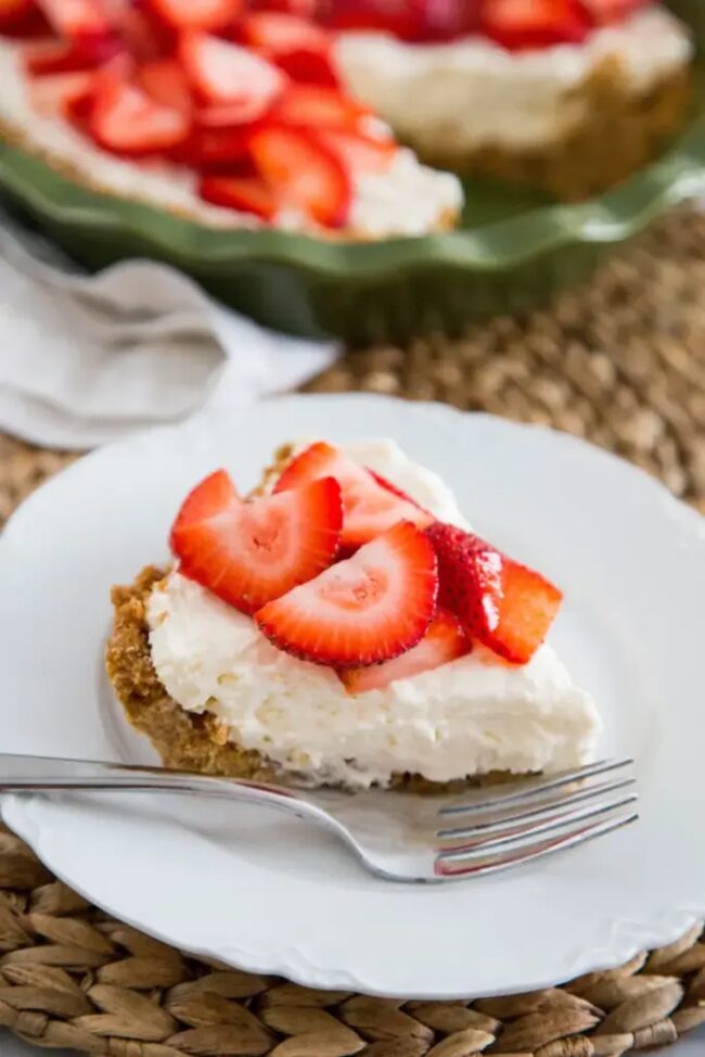 No-Bake Cream Cheese Pie