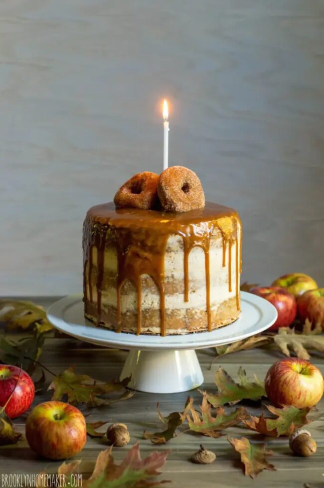 Apple Cider Donut Cake