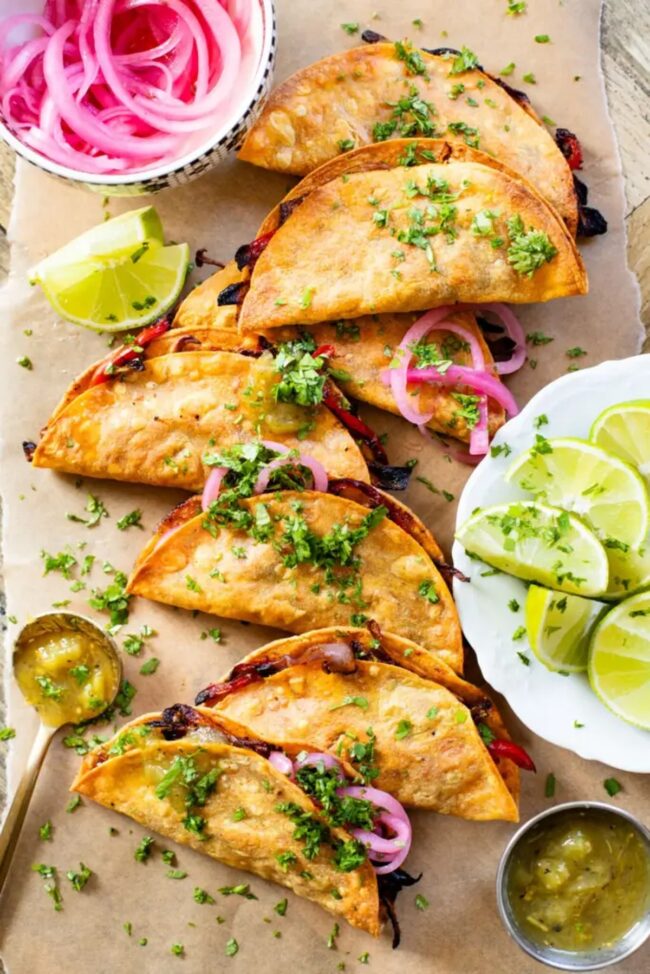 King Oyster Mushroom Vegan Tacos