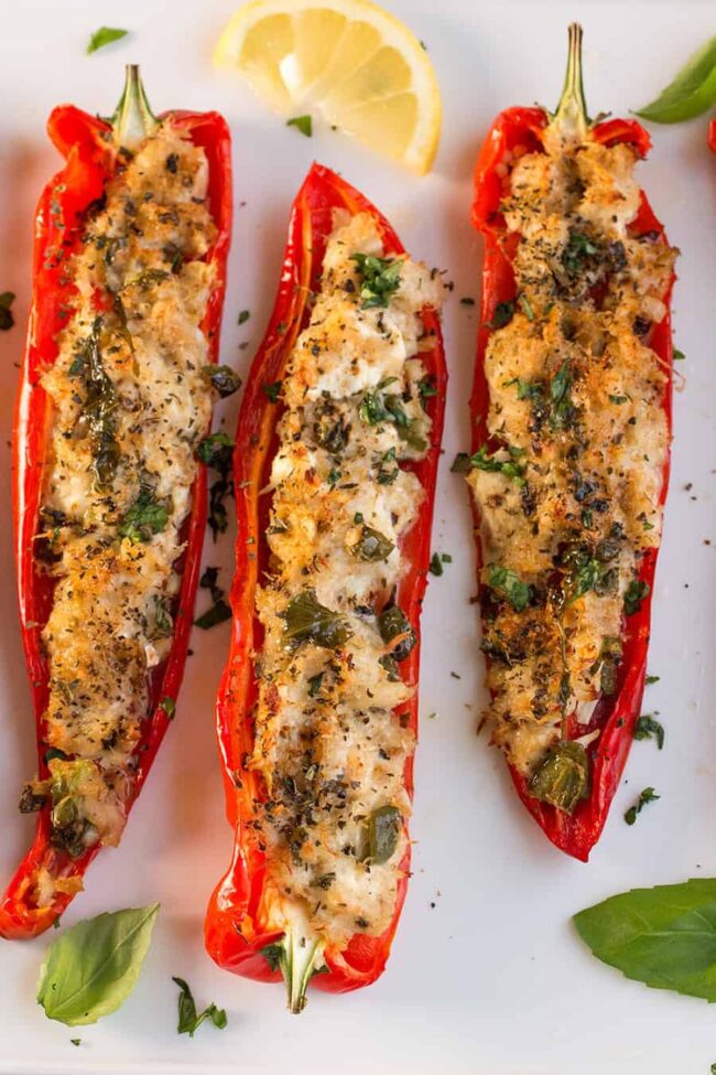 Crab-Stuffed Peppers