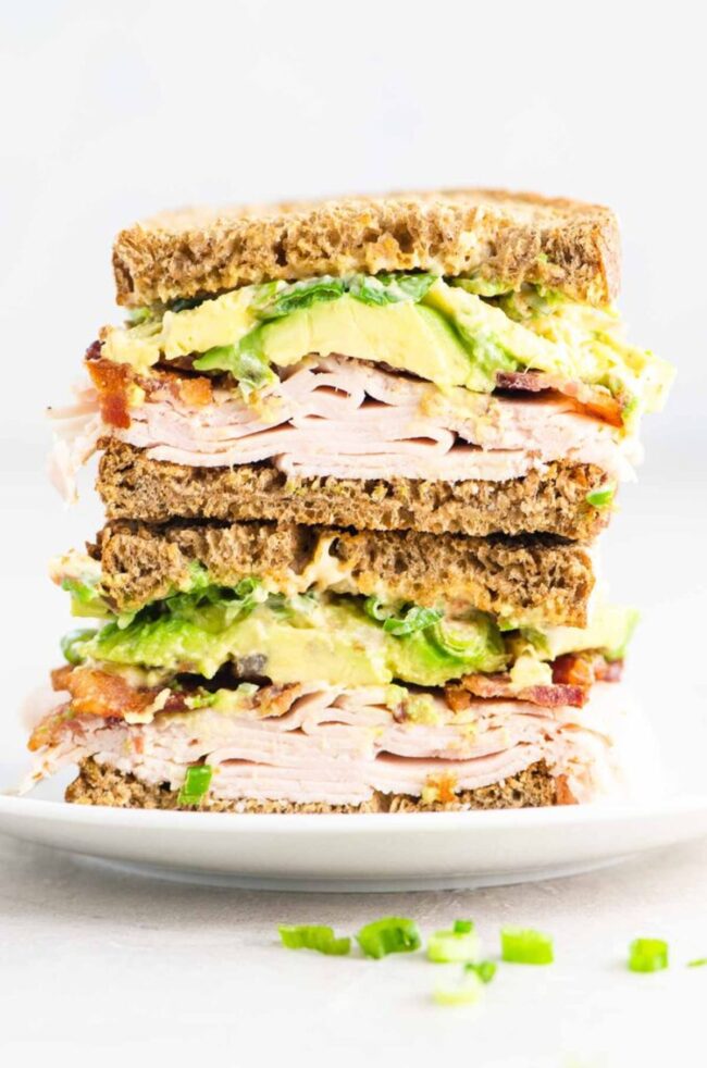 Turkey and Avocado Club