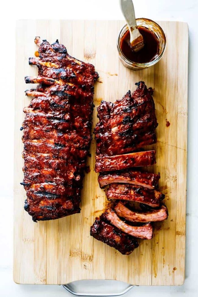 Barbecued Baby Back Ribs