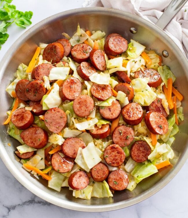Cabbage and Sausage