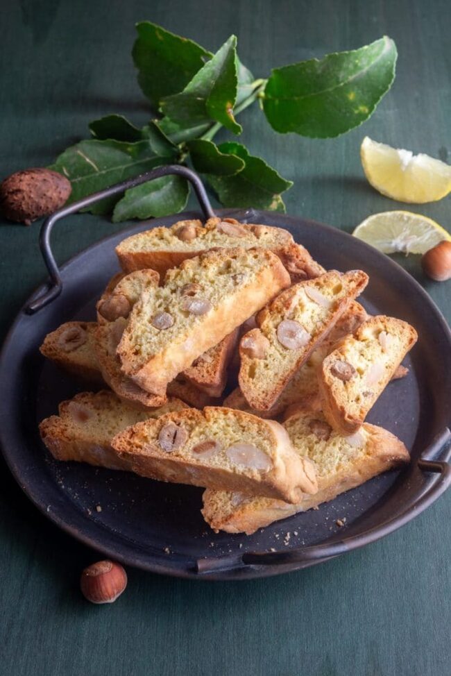 Lemon Almond Biscotti