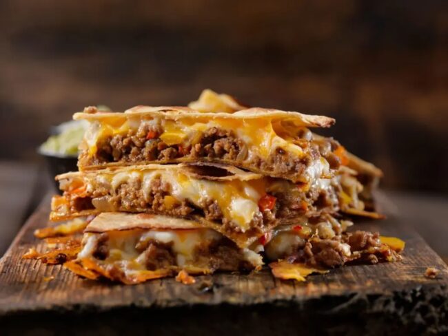 Bison Quesadillas