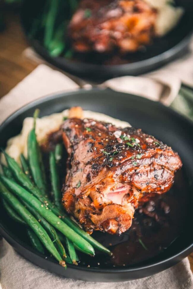 Sous Vide Lamb Shank