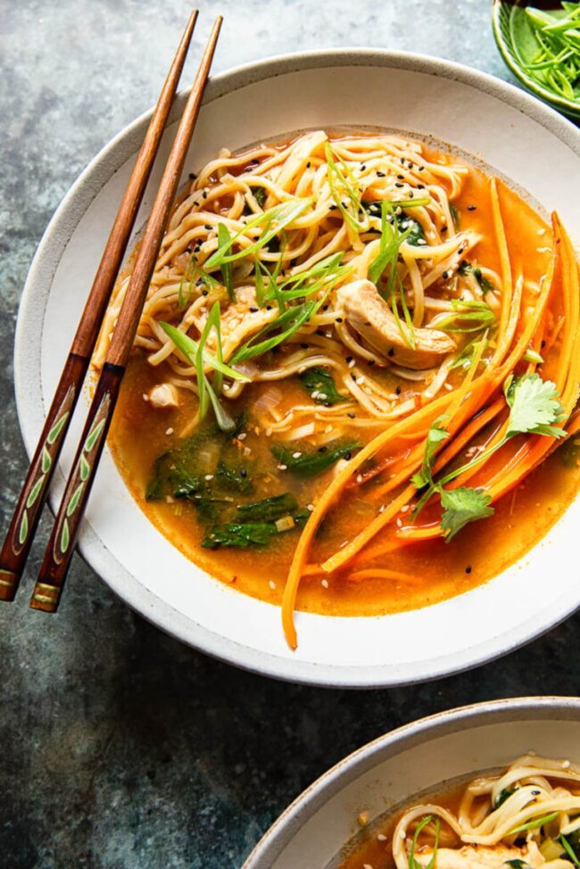 Spicy Thai Noodle Soup