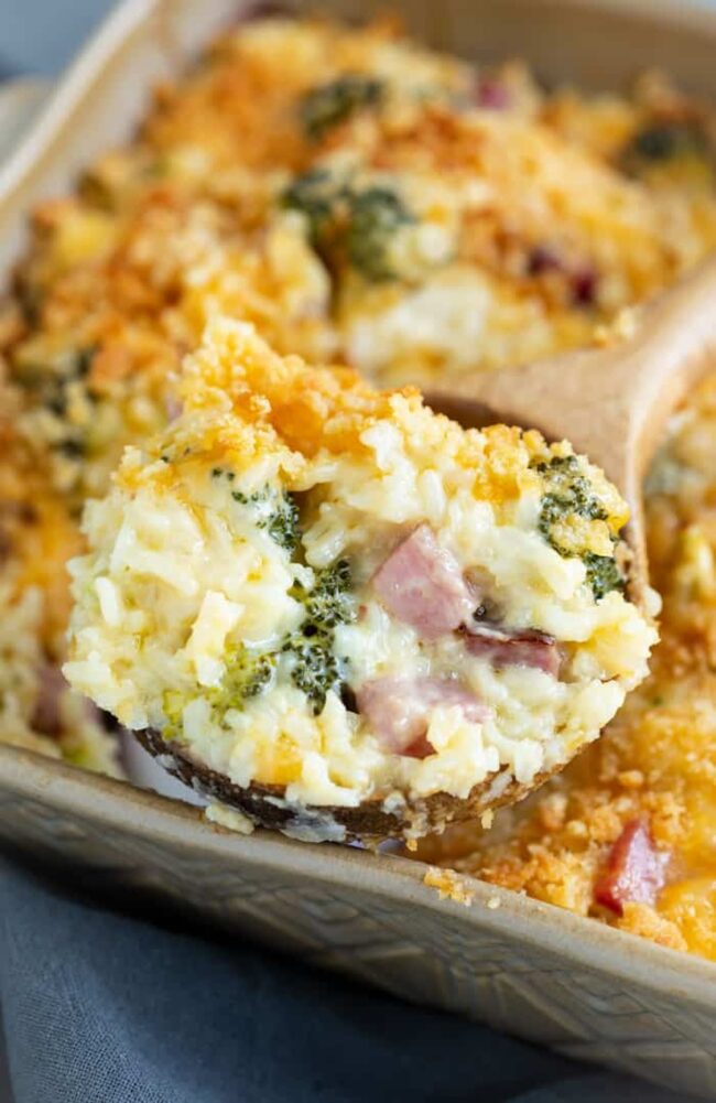 Ham and Broccoli Casserole