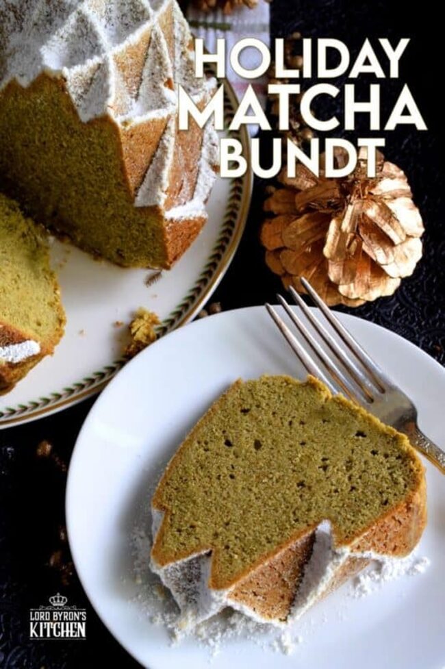Matcha Green Tea Bundt Cake