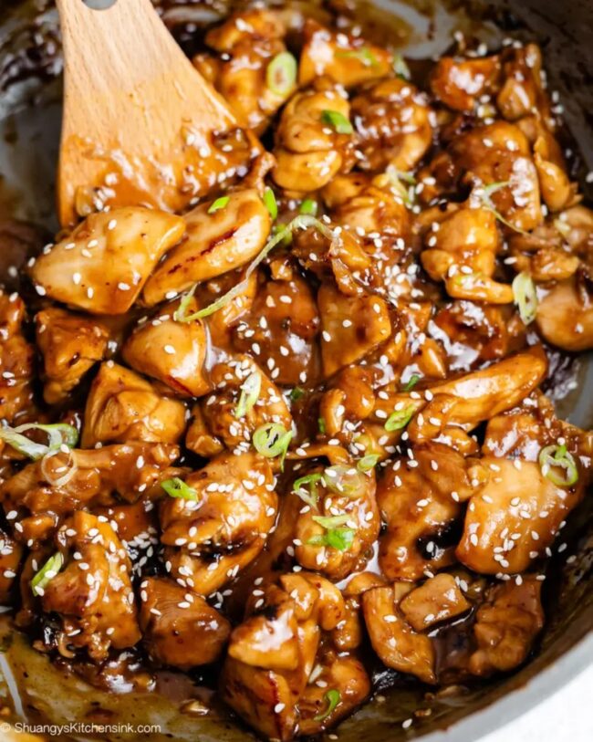 Sesame Ginger Chicken Thighs