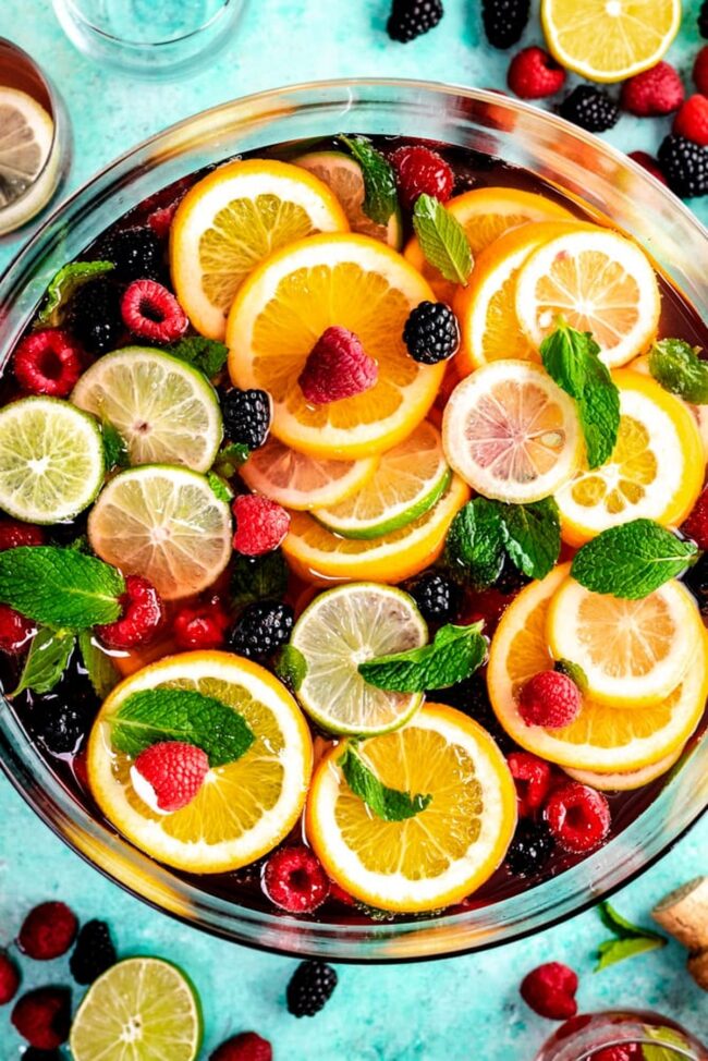 Citrus Champagne Punch
