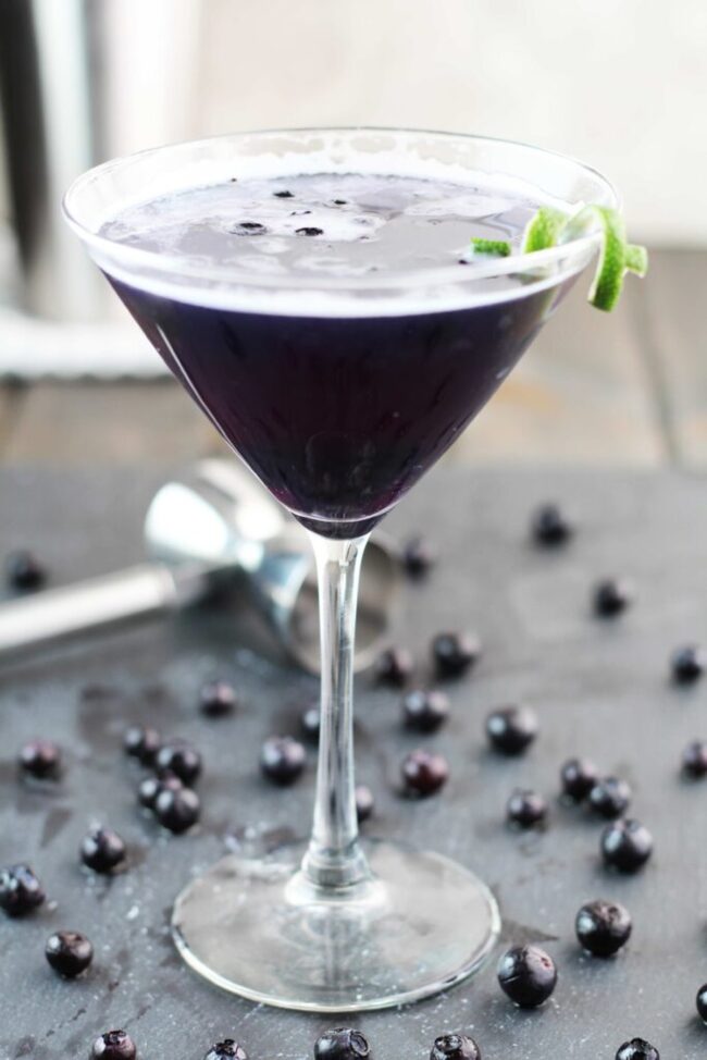 Blueberry Martini
