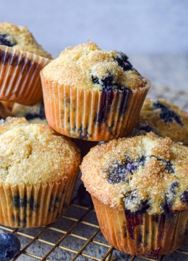 Buttermilk Blueberry Muffins