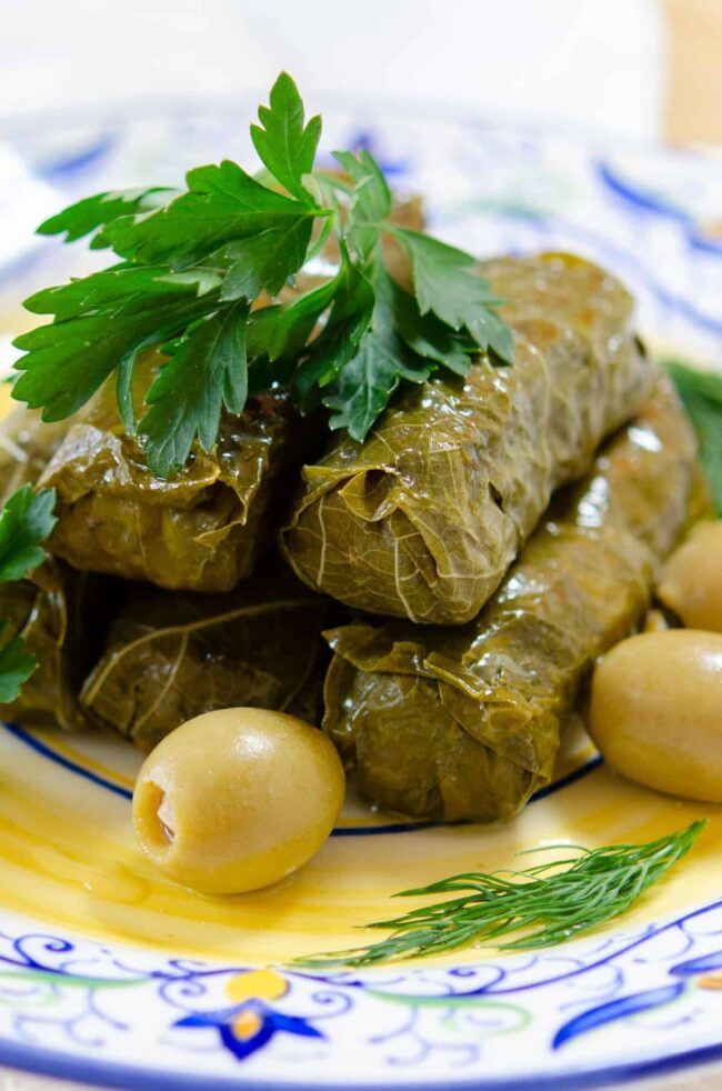 Stuffed Grape Leaves