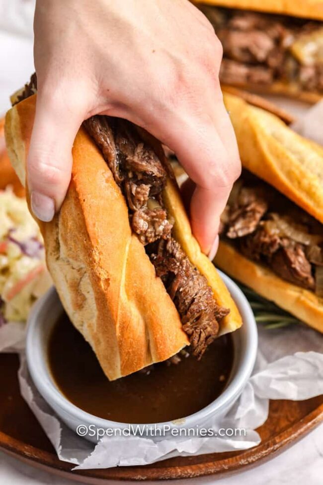 French Dip Sandwiches