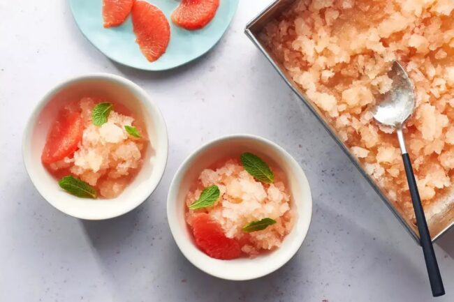 Grapefruit Granita
