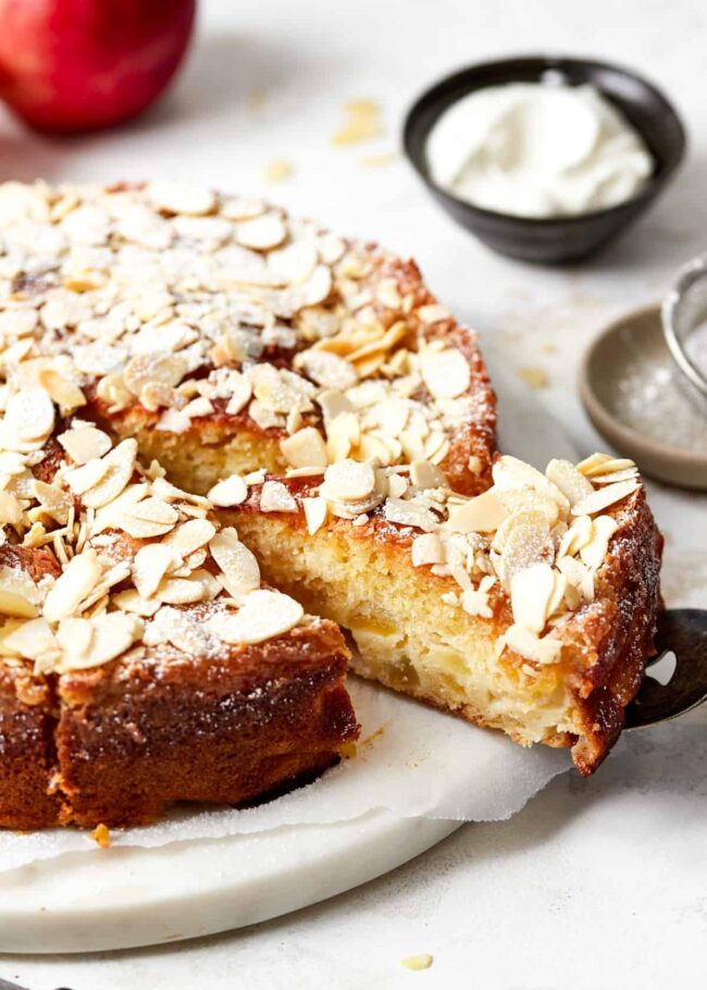 Classic French Apple Cake