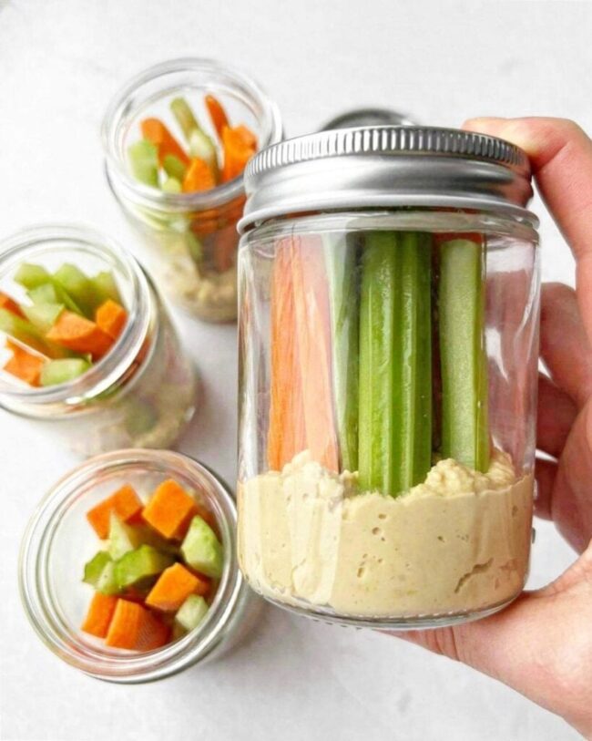 Veggie Sticks with Hummus