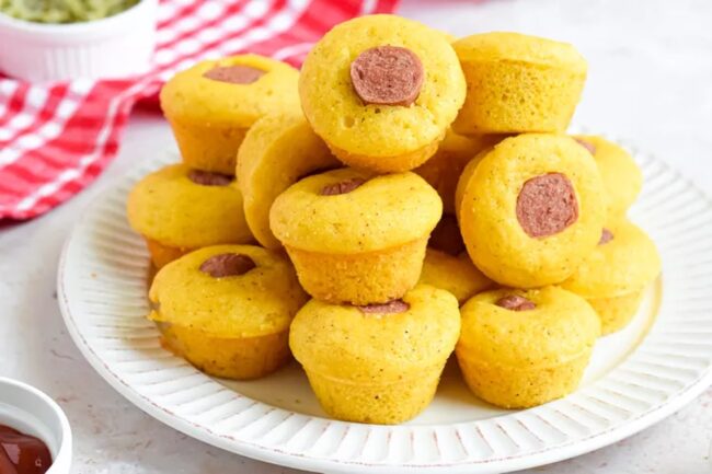 Corn Dog Muffins