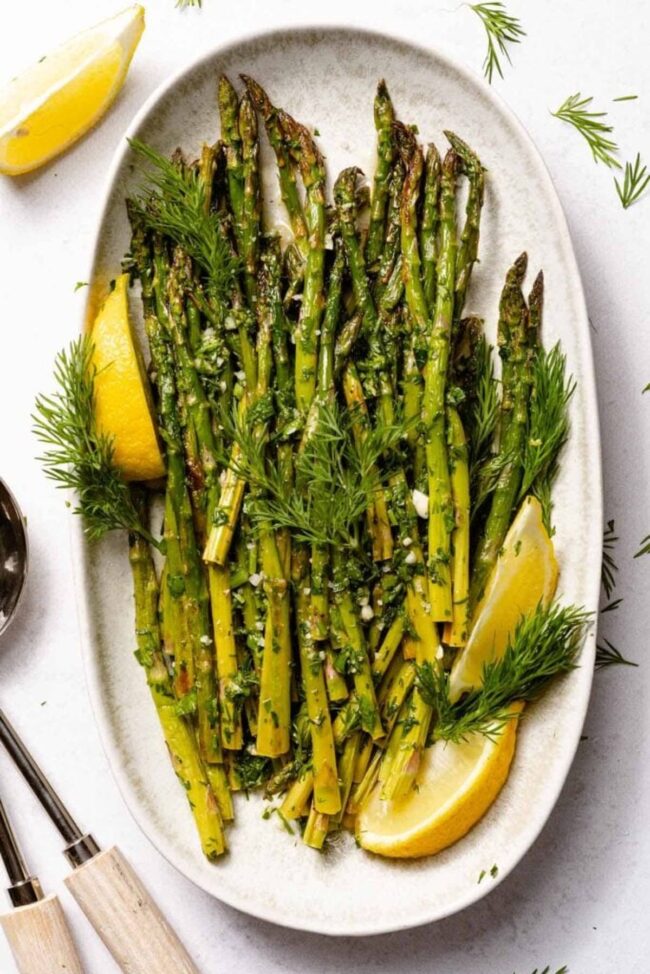Lemon Herb Grilled Asparagus