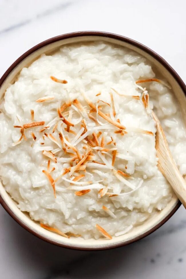 Creamy Coconut Rice Pudding