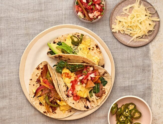 Tex-Mex Breakfast Tacos