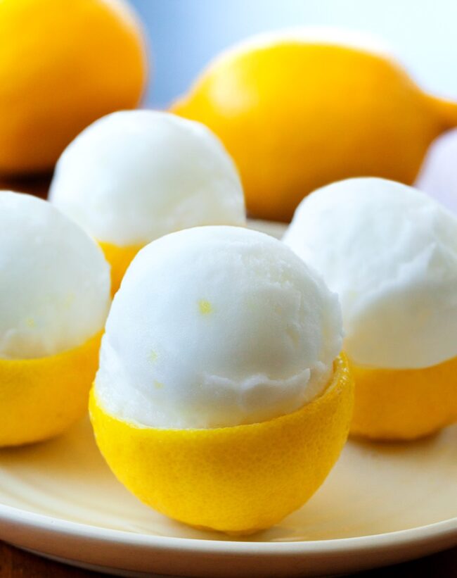 Lemon Sorbet