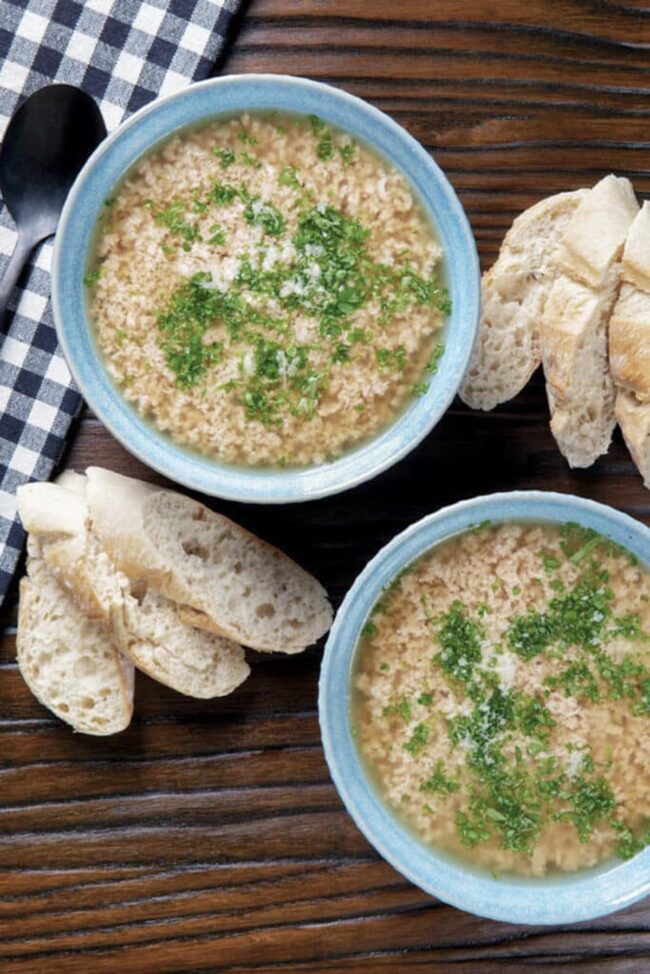 Stracciatella Soup