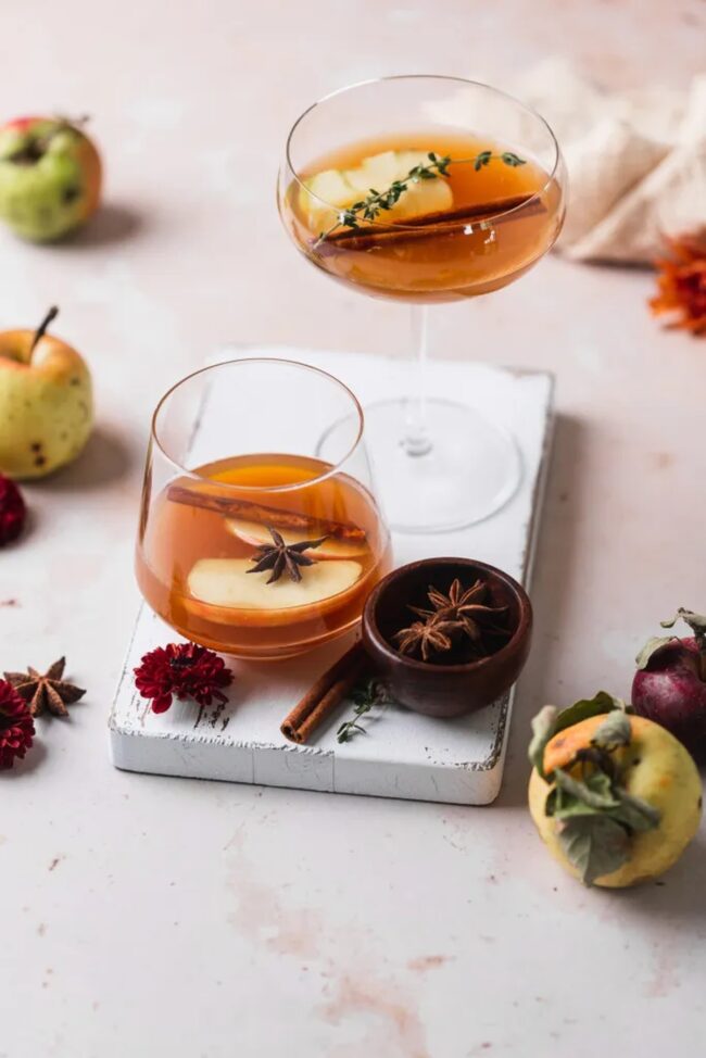Honey Apple Cider Old Fashioned
