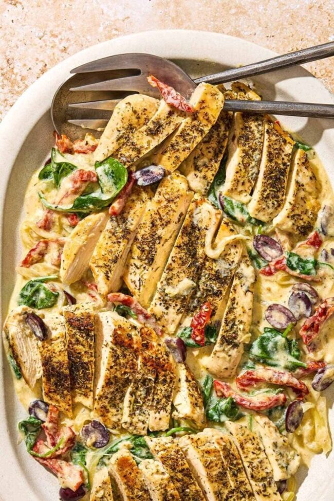 Chicken Breast with Sun-Dried Tomatoes