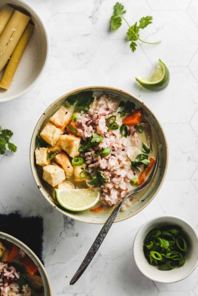 Coconut Milk, Lemongrass, and Ginger Soup