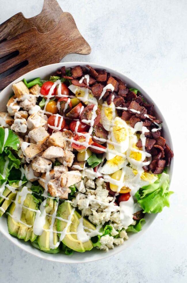 Cobb Salad with Ranch Dressing