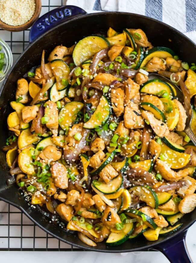 Yellow Squash Stir-Fry