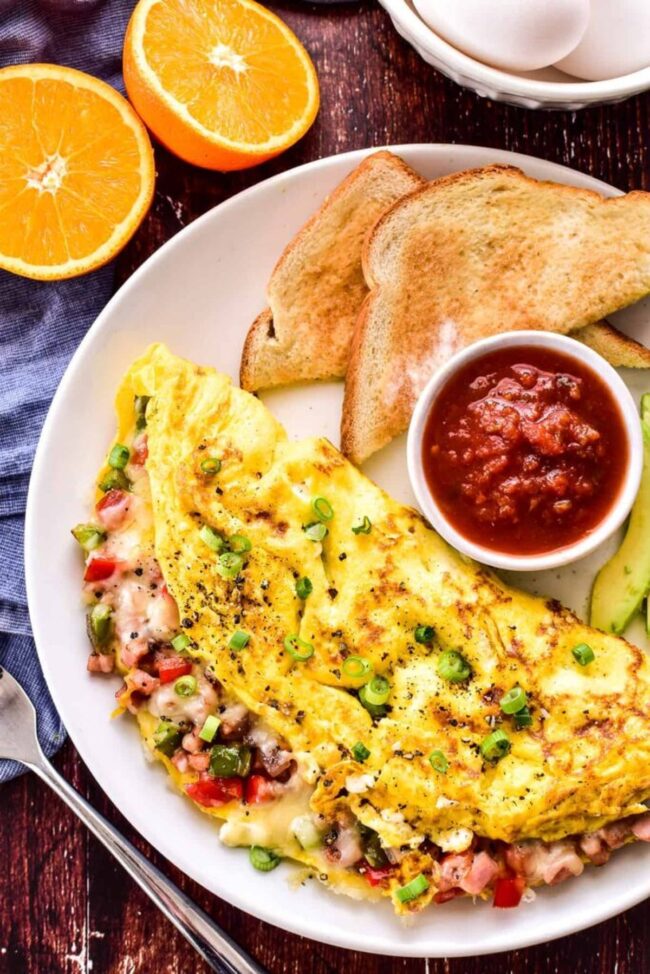 Bell Pepper Omelette