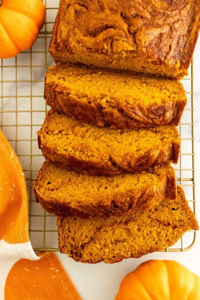 Cinnamon Swirl Pumpkin Loaf