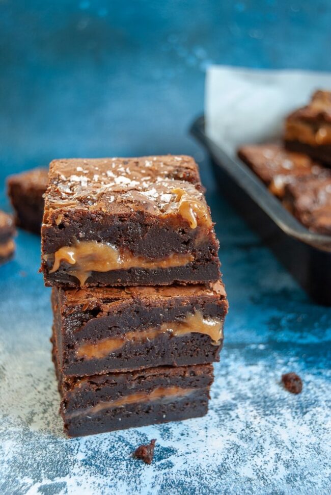 Salted Caramel Brownies
