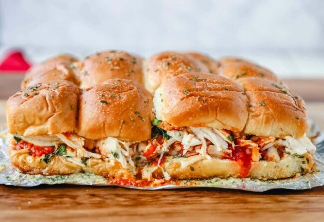 Chicken Parmesan Sliders