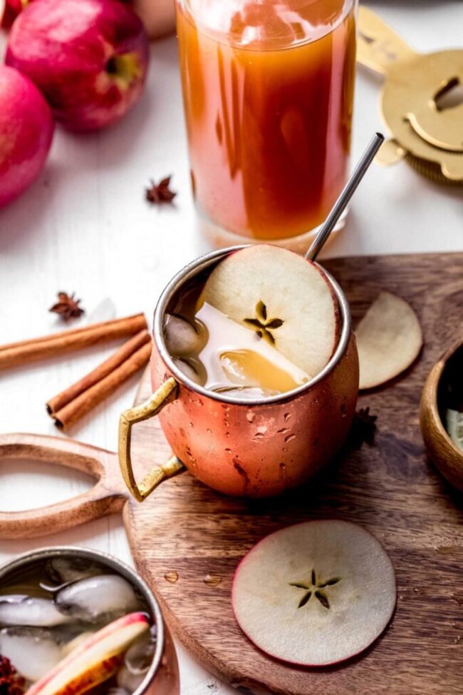 Ginger Apple Cider Mule
