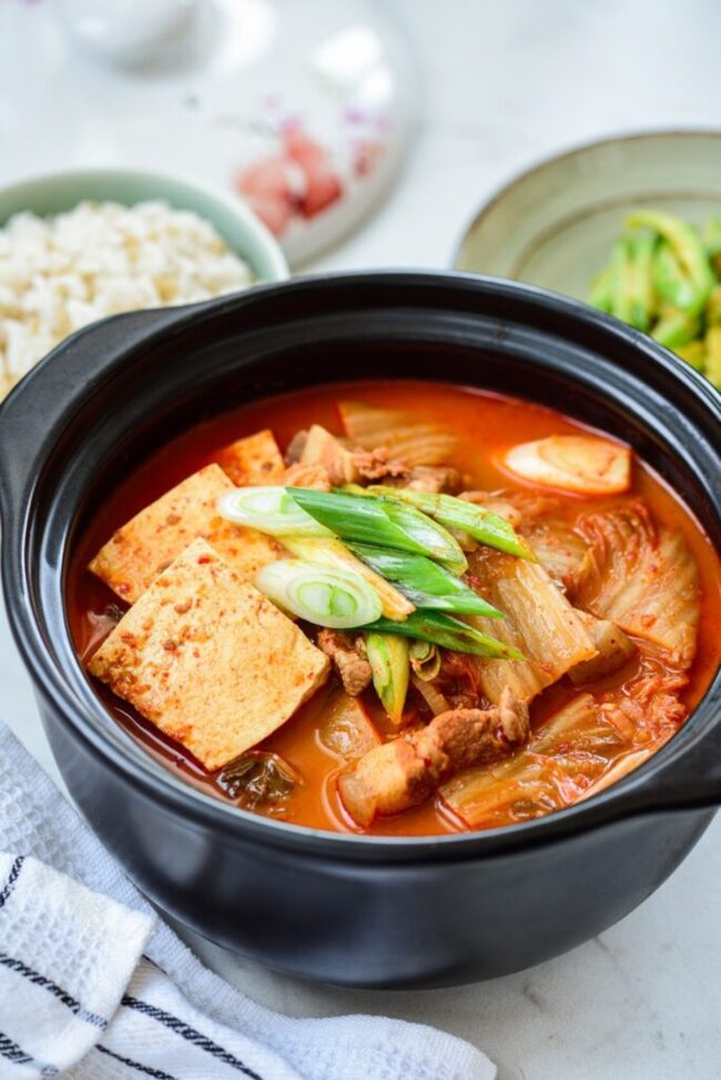 Spicy Korean Kimchi Soup