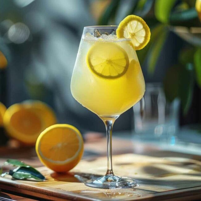 Limoncello Gin Fizz