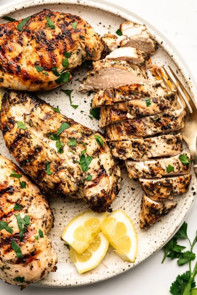 Grilled Lemon Herb Chicken