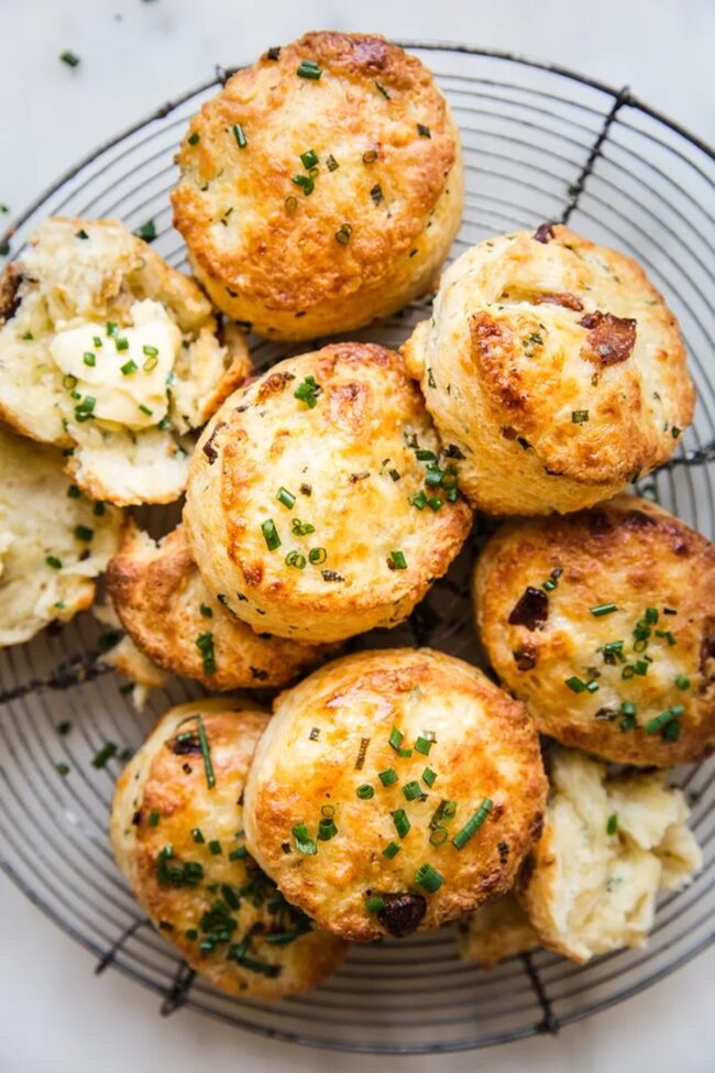 Bacon and Cheddar Biscuits